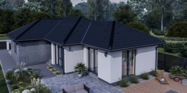110 m2 ház (3 hálószoba + nappali) normál