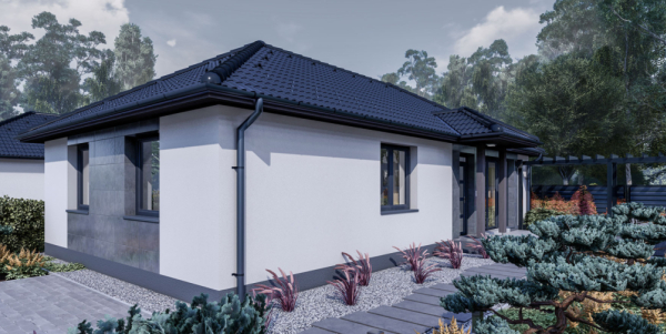 90 m2 ház (4 hálószoba + nappali)