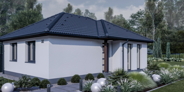65 m2 ház (2 hálószoba + nappali) normál