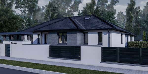 90 m2 ház (4 hálószoba + nappali)
